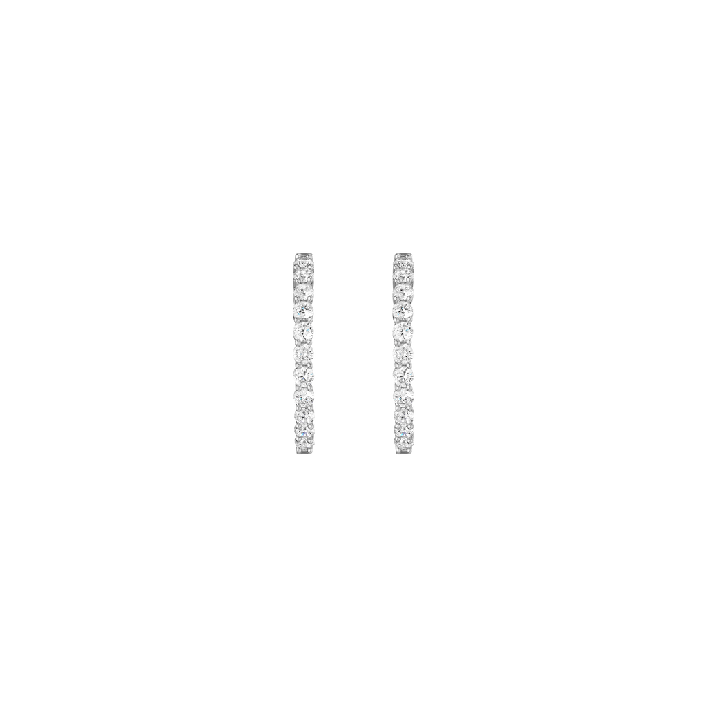 2ct Luxury Lab Grown Diamond Hoops
