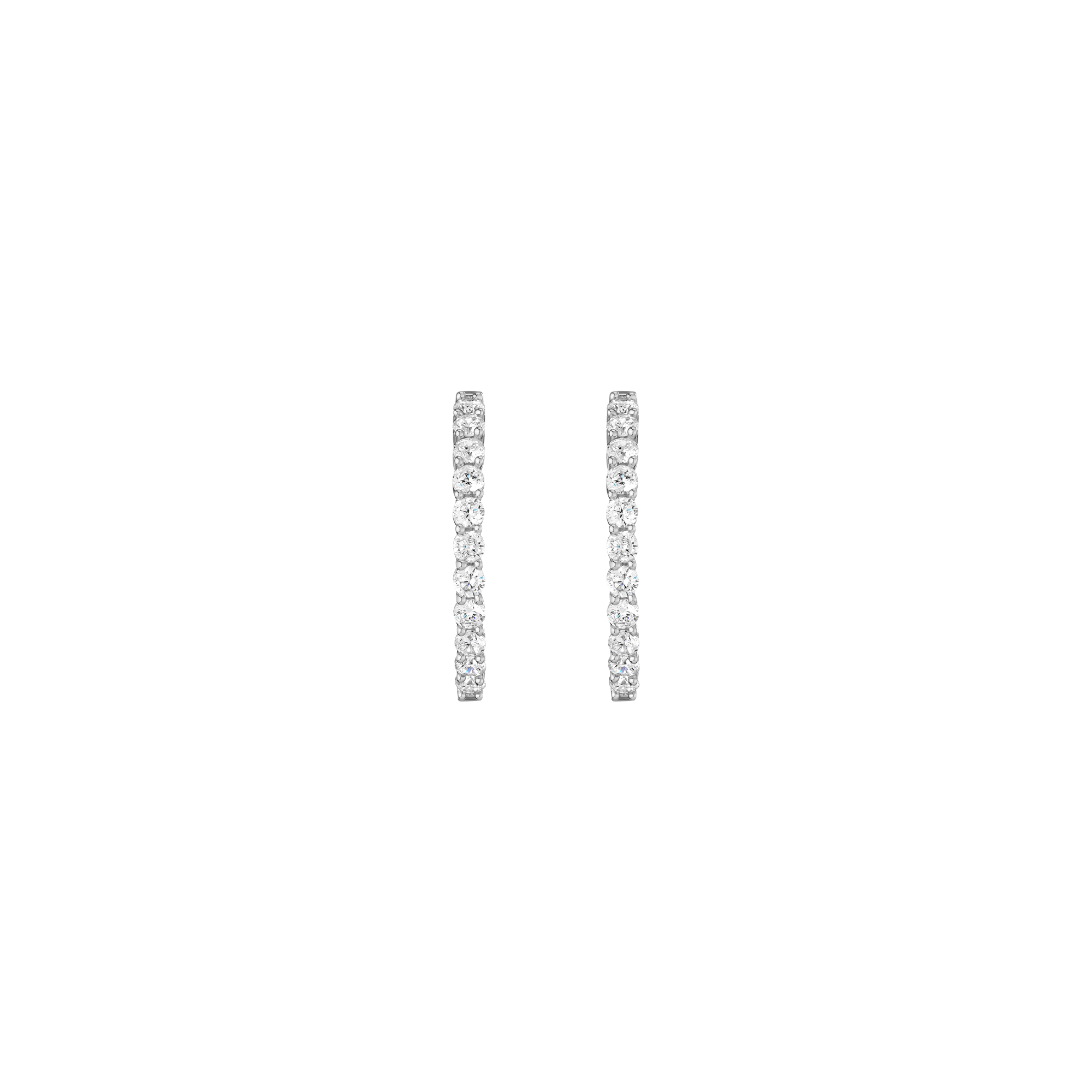 2ct Luxury Lab Grown Diamond Hoops