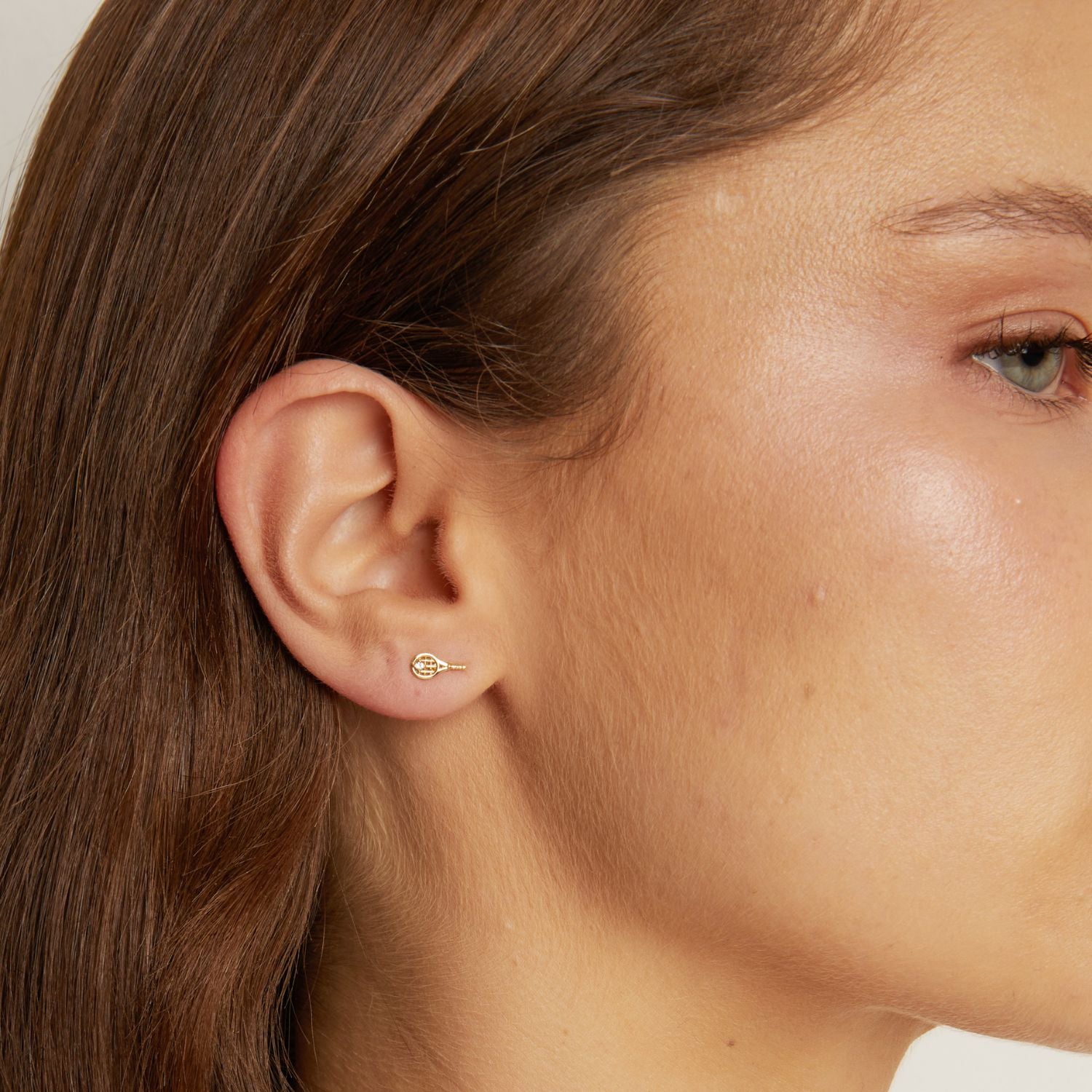 Aurate x Wilson: Tennis Racket Earrings