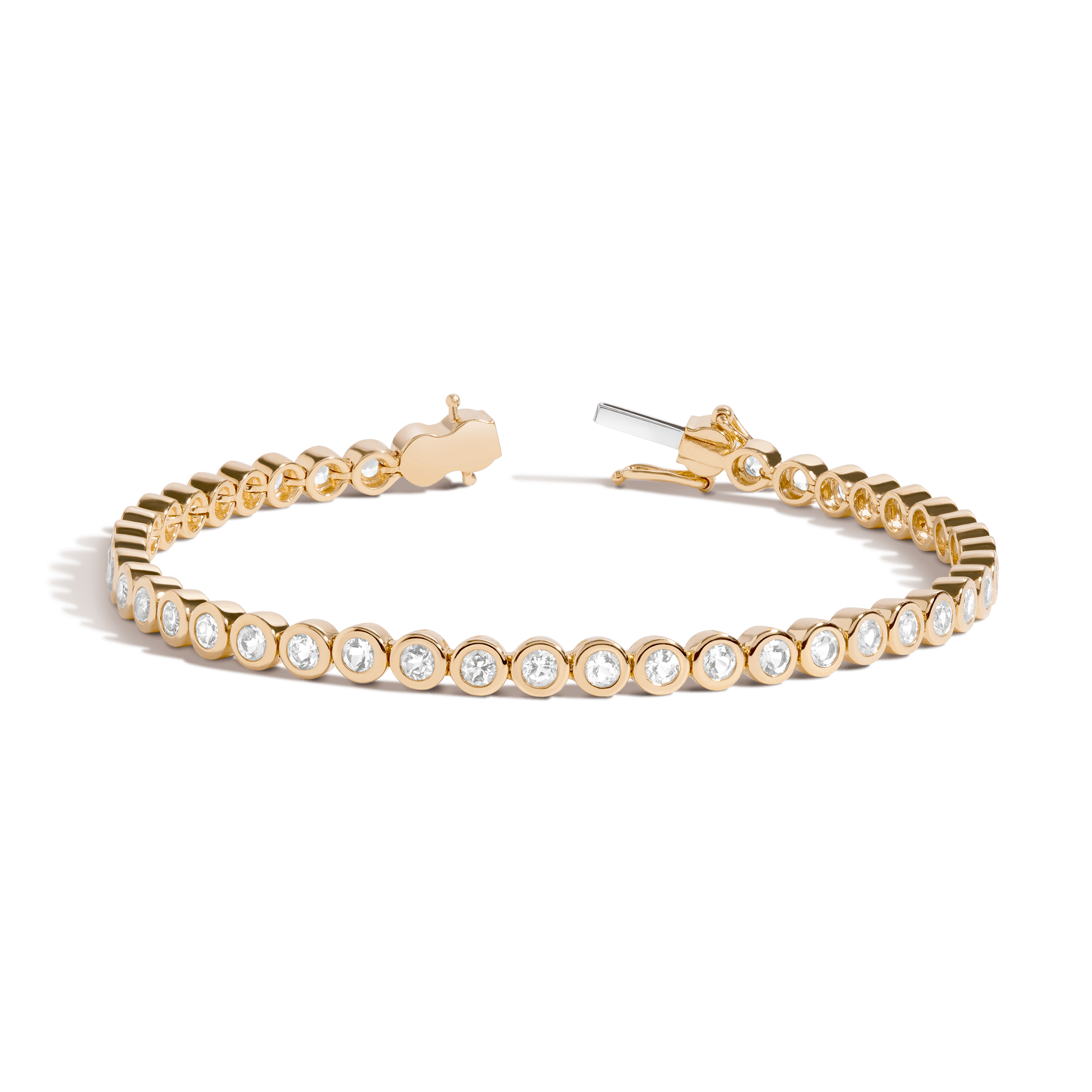 Diamond Bezel Tennis Bracelet