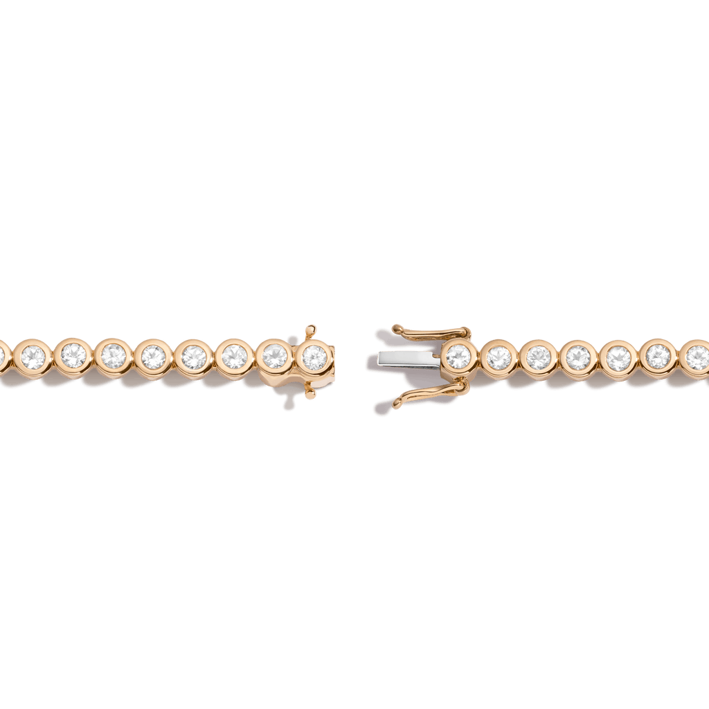 Diamond Bezel Tennis Bracelet