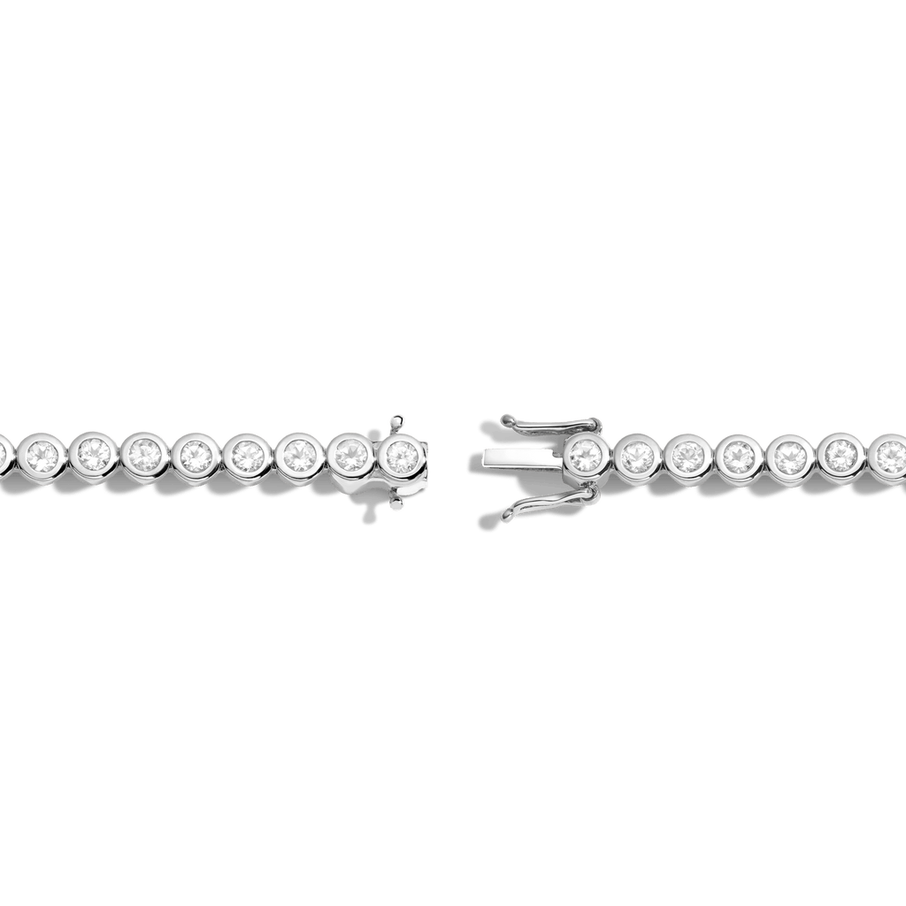 Diamond Bezel Tennis Bracelet