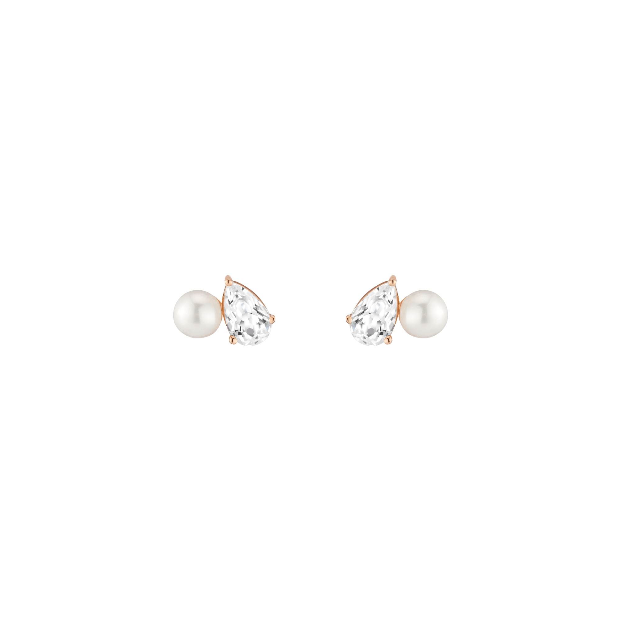 Pearl Toi et Moi Earrings