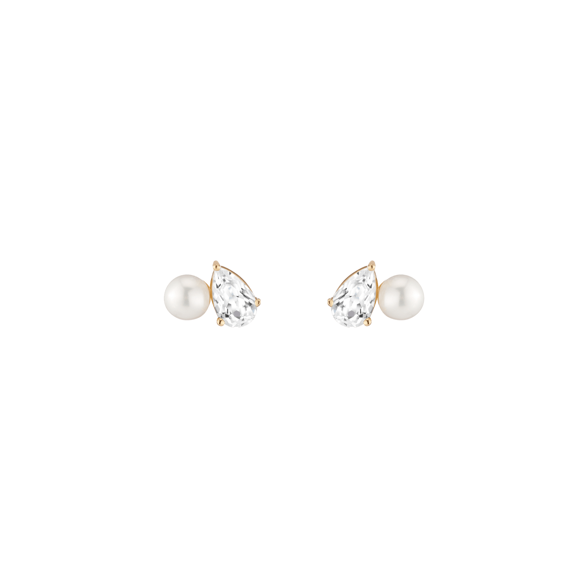 Pearl Toi et Moi Earrings