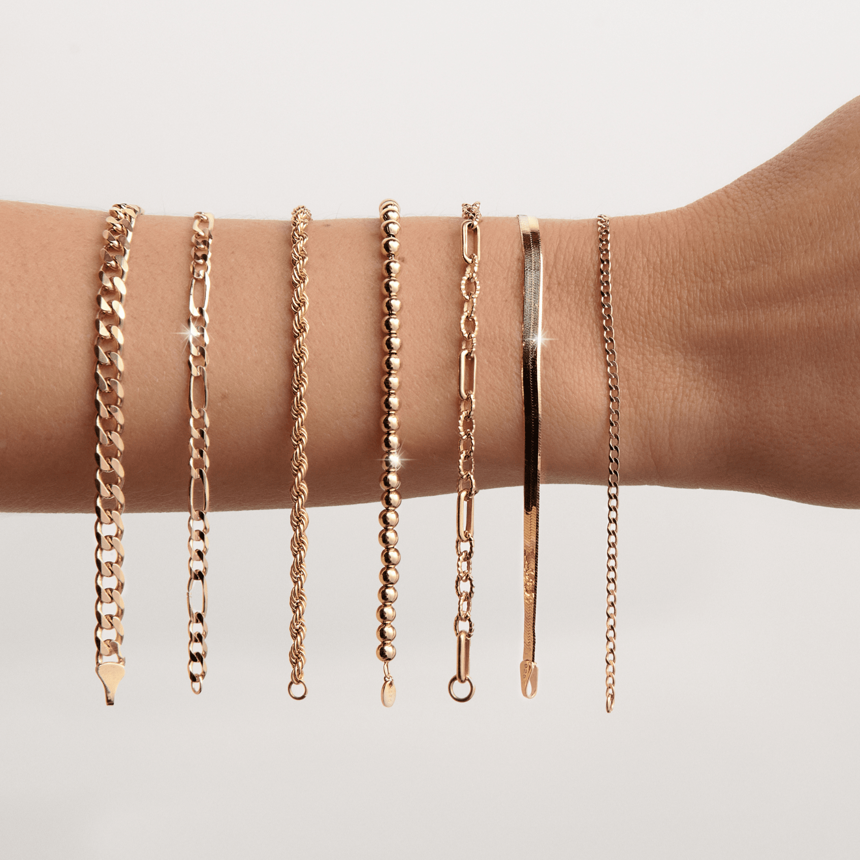 Gold Ball Bracelet