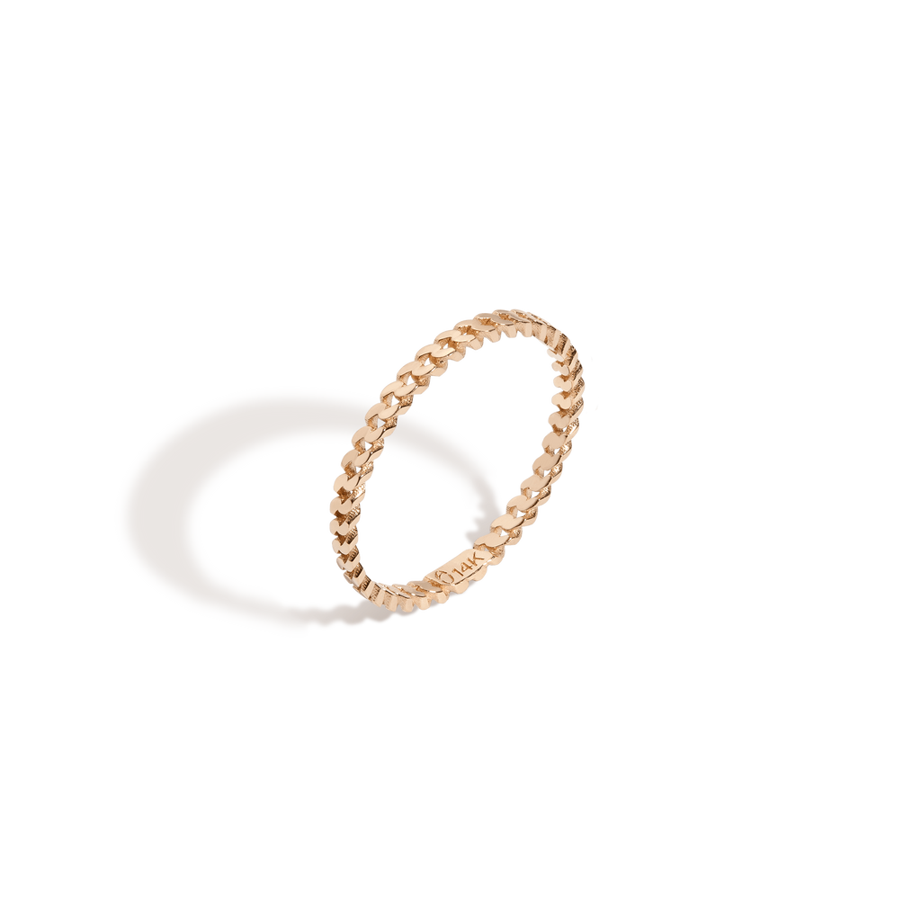 Skinny Love Me Knot Ring Vermeil Yellow Gold 14K Yellow Gold 18K Yellow Gold First