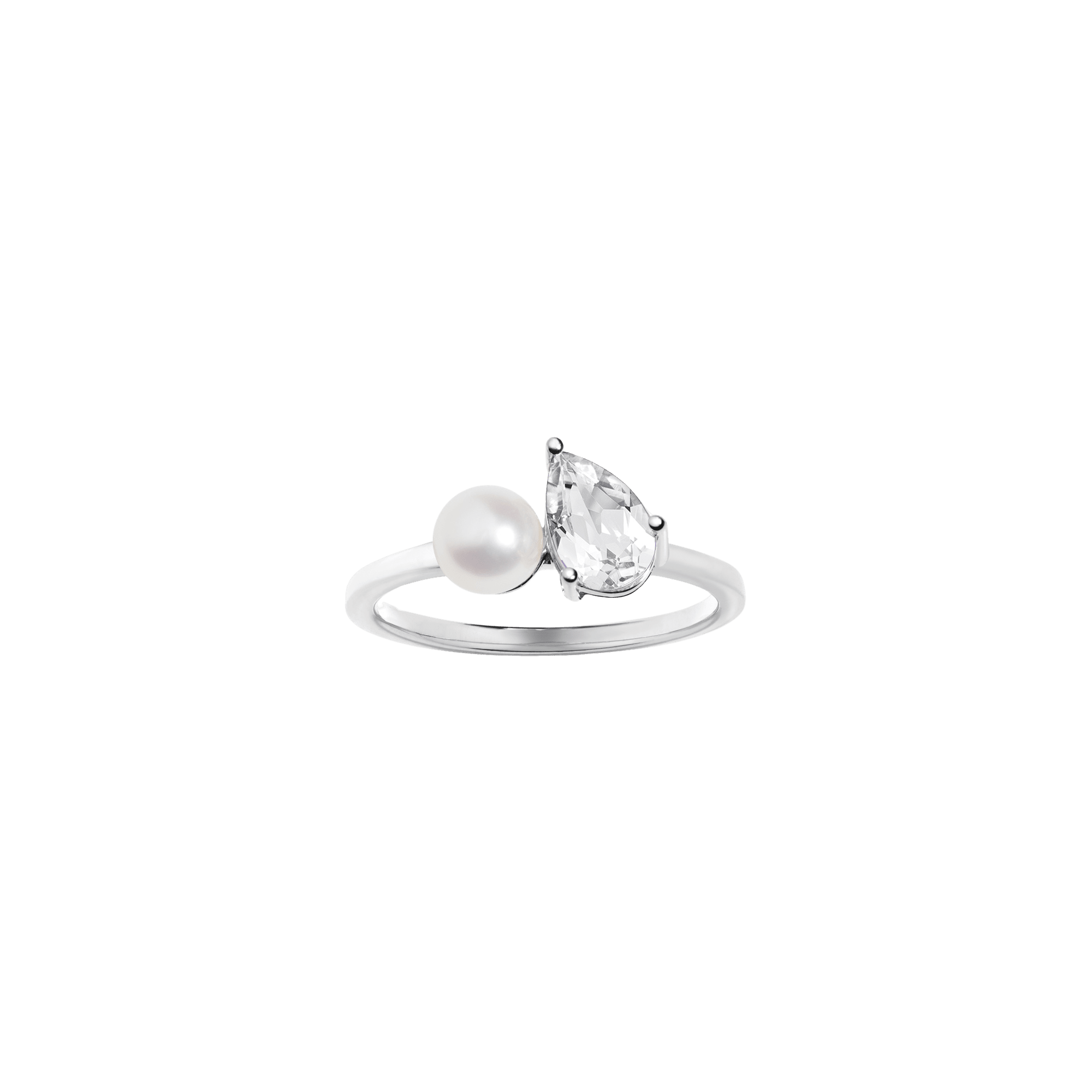 Pearl Toi et Moi Ring