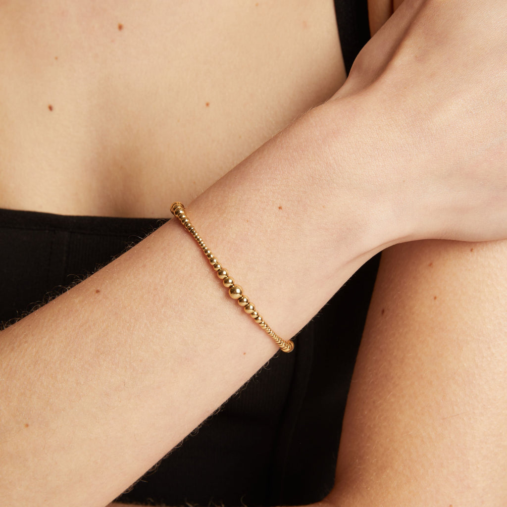Graduated Ball Chain Bracelet