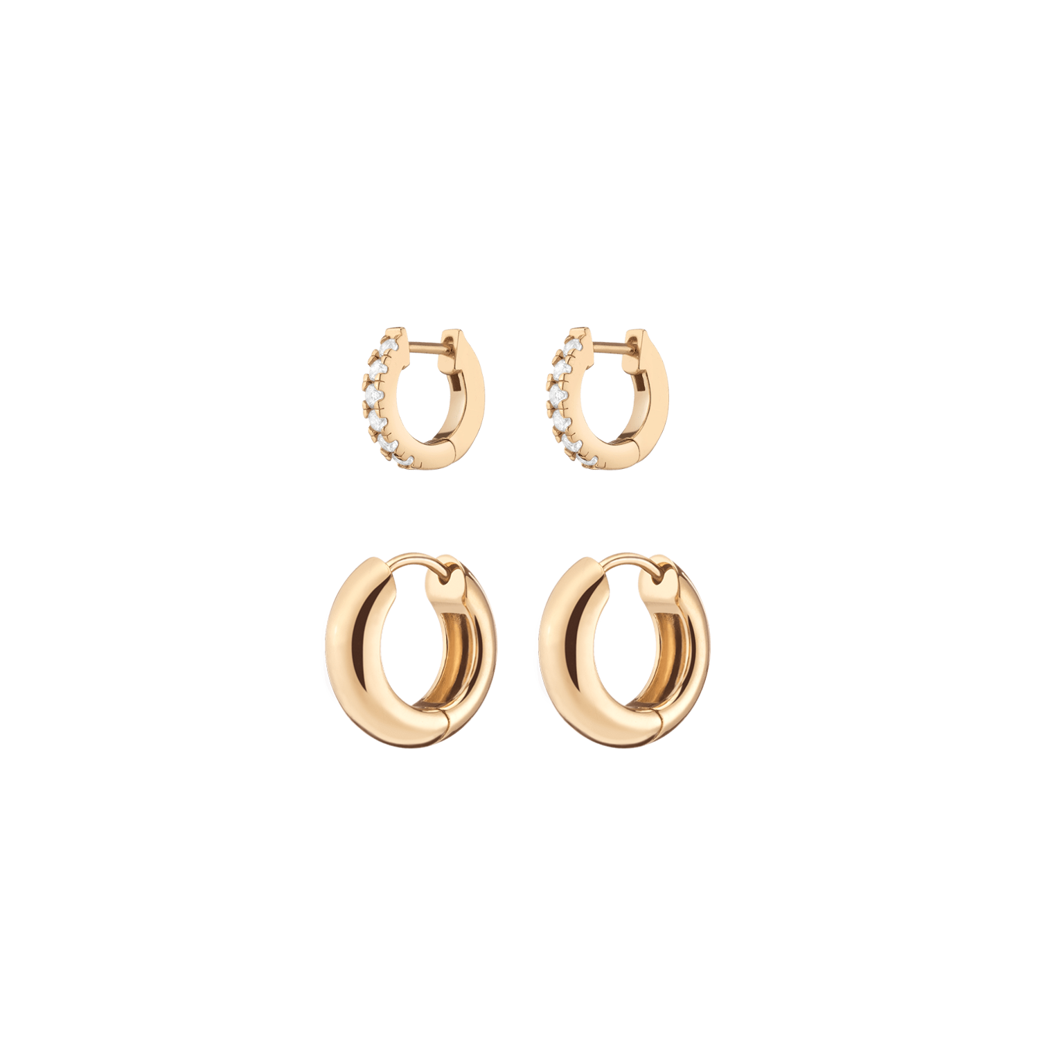 Everyday Hoop Earring Stack