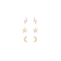 Celestial Stud Earring Set
