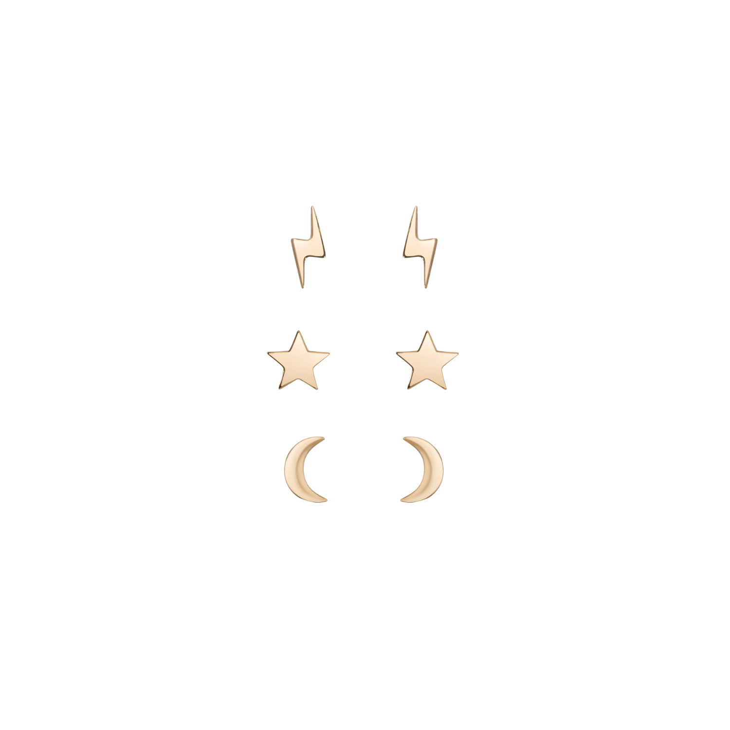 Celestial Stud Earring Set
