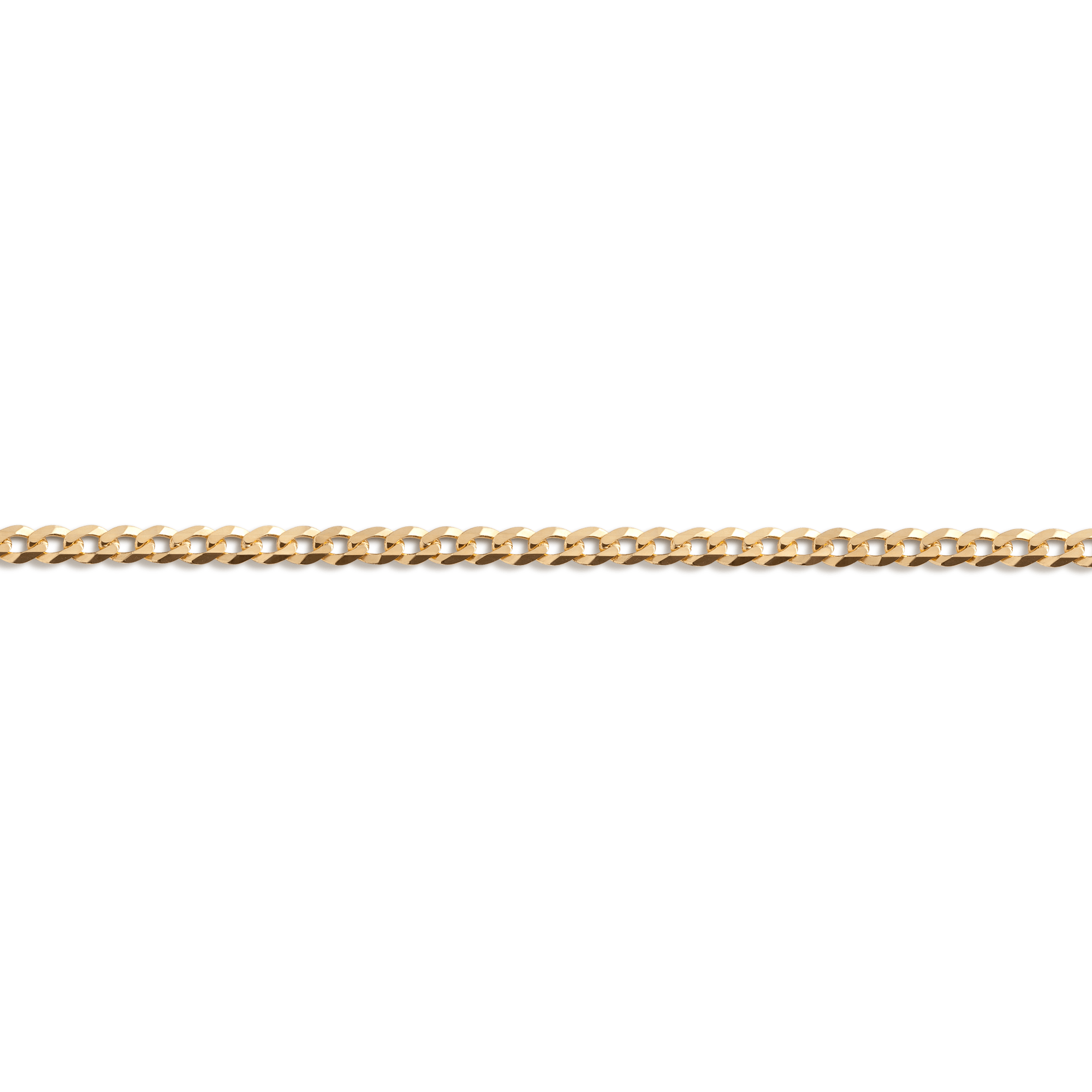 Large Curb Chain Bracelet Vermeil 14K Yellow Gold First