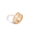 Infinity Cigar Band Vermeil Yellow Gold 14K Yellow Gold 18K Yellow Gold First