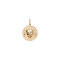 AURATE X KERRY: Lioness Pendant Vermeil Yellow Gold First
