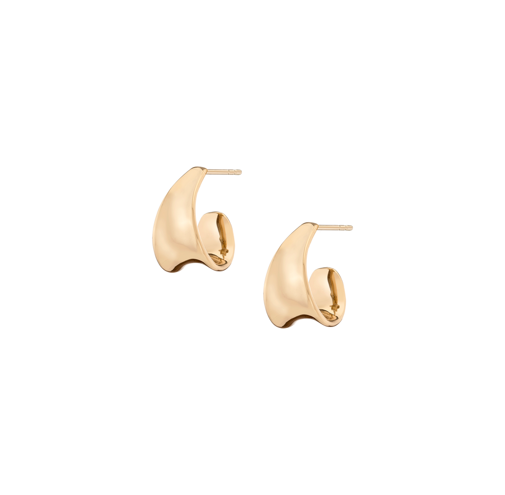 Curve Hoop Earrings