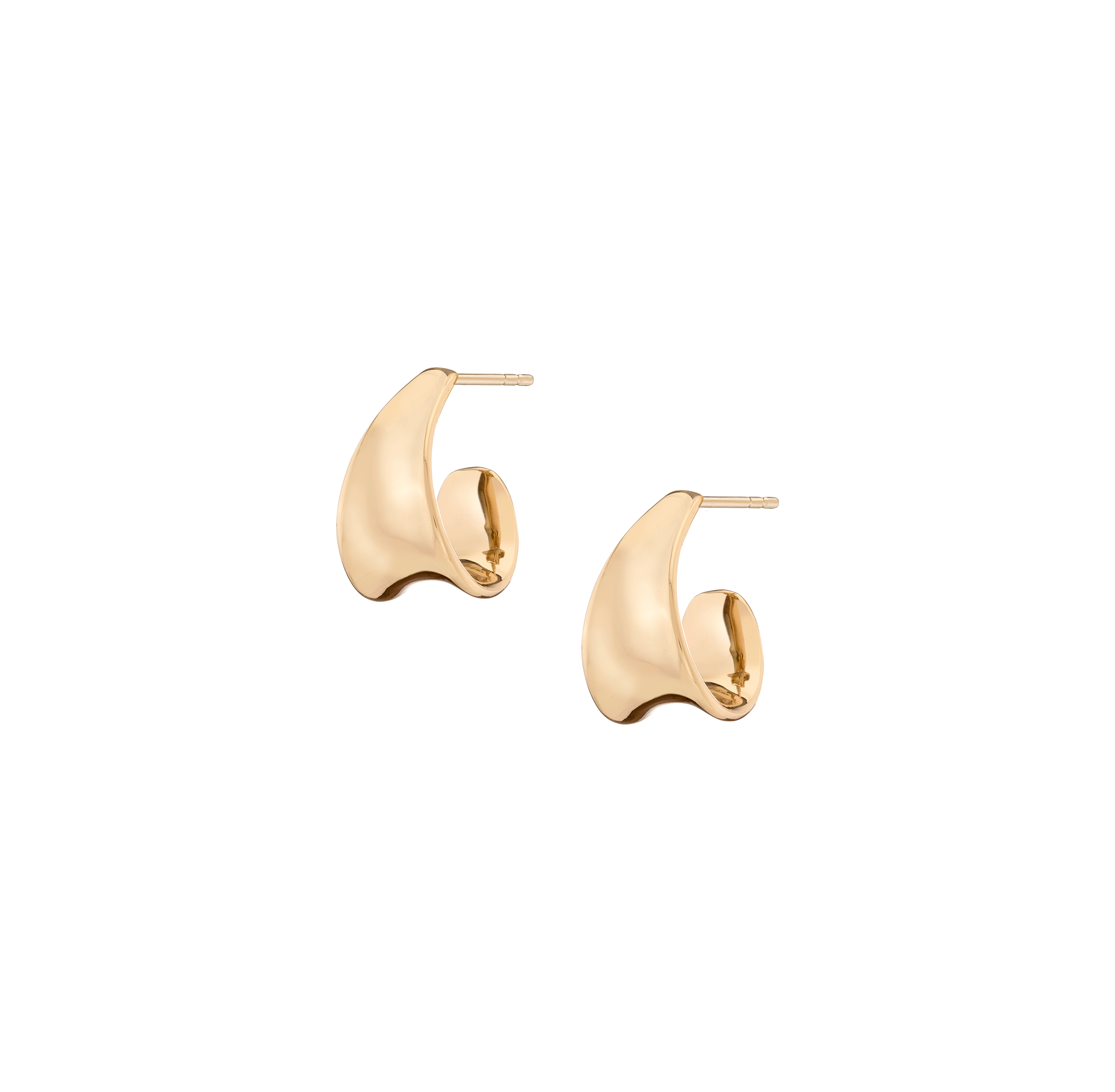 Curve Hoop Earrings