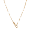 Gold Rolo Chain Necklace