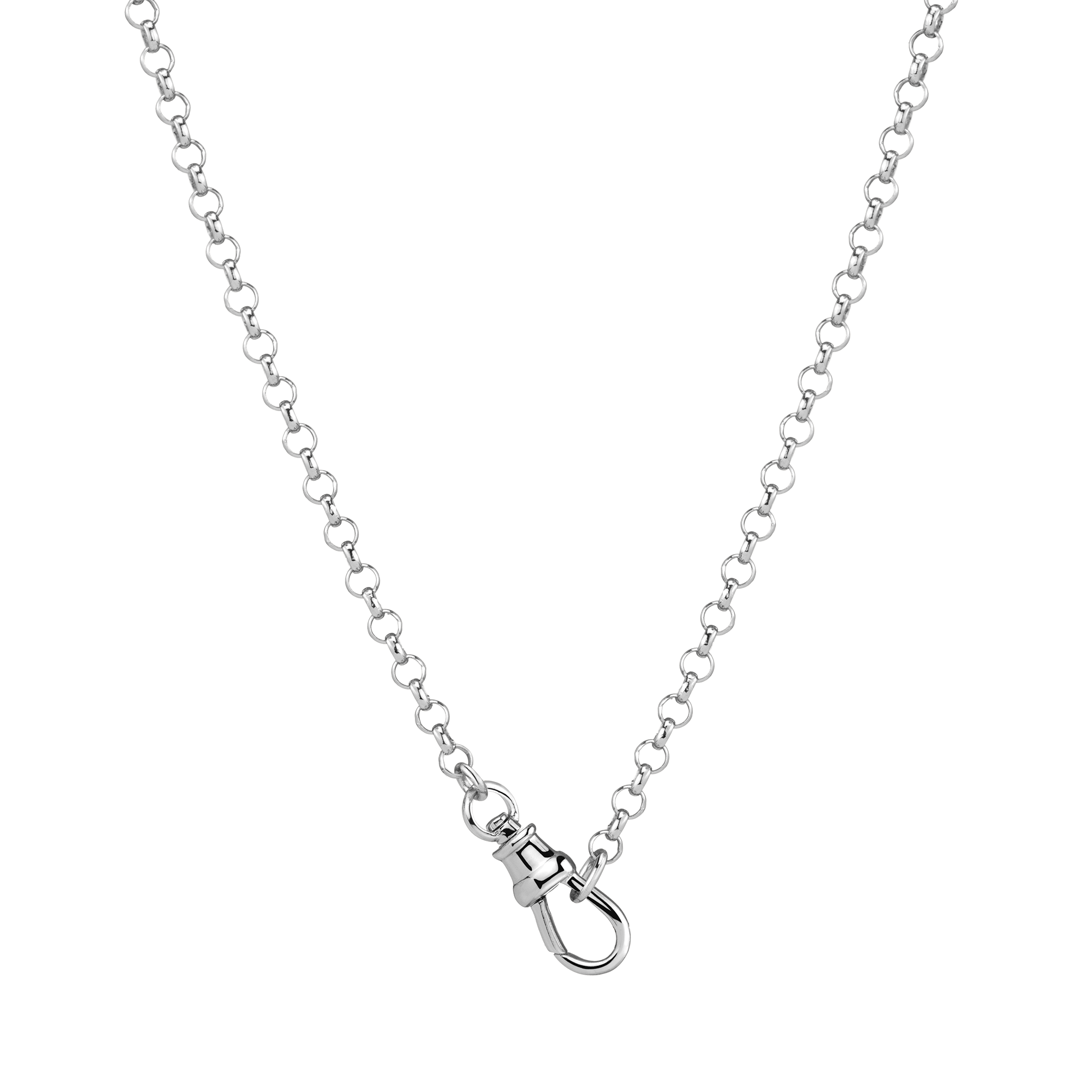 Gold Rolo Chain Necklace