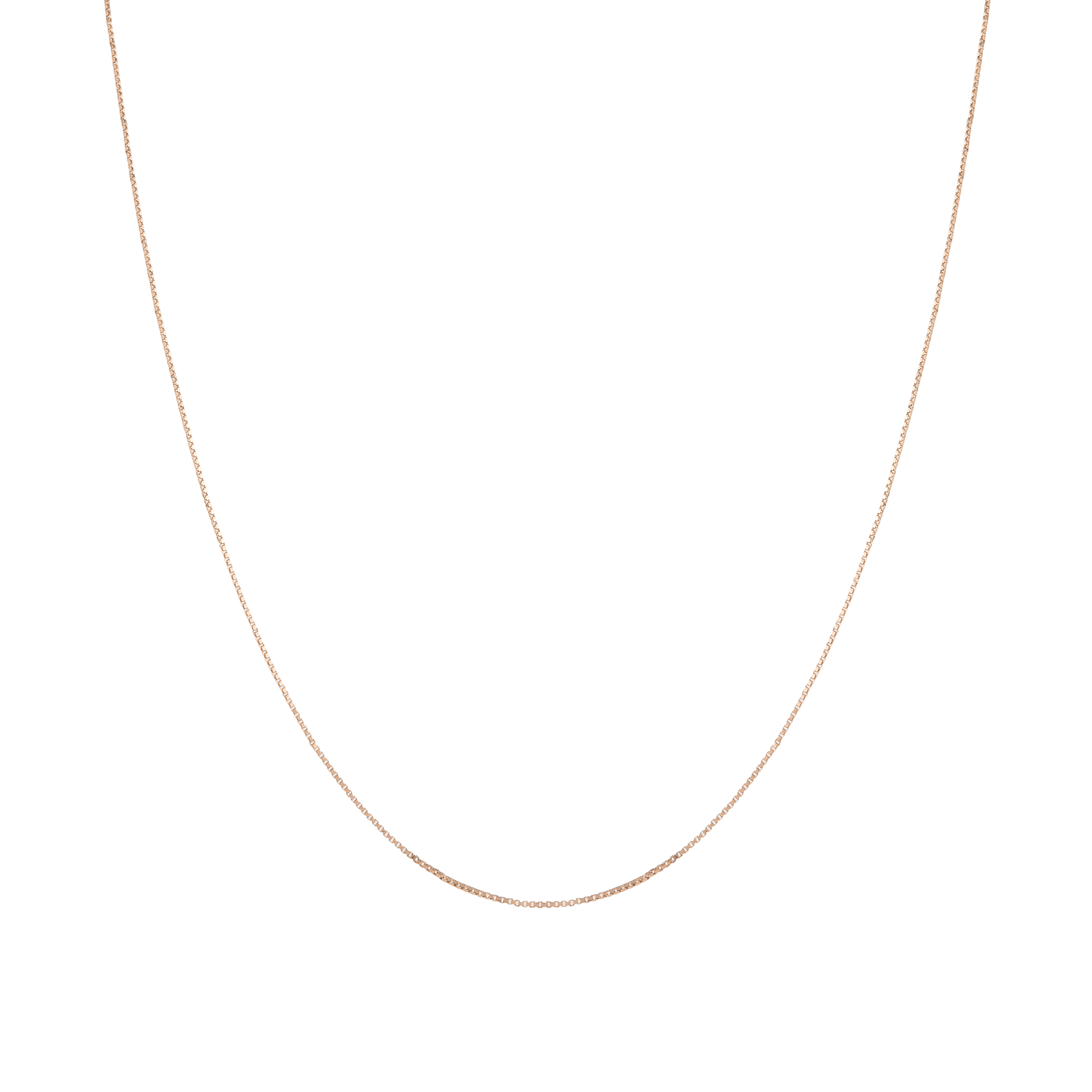 Small Box Chain Necklace