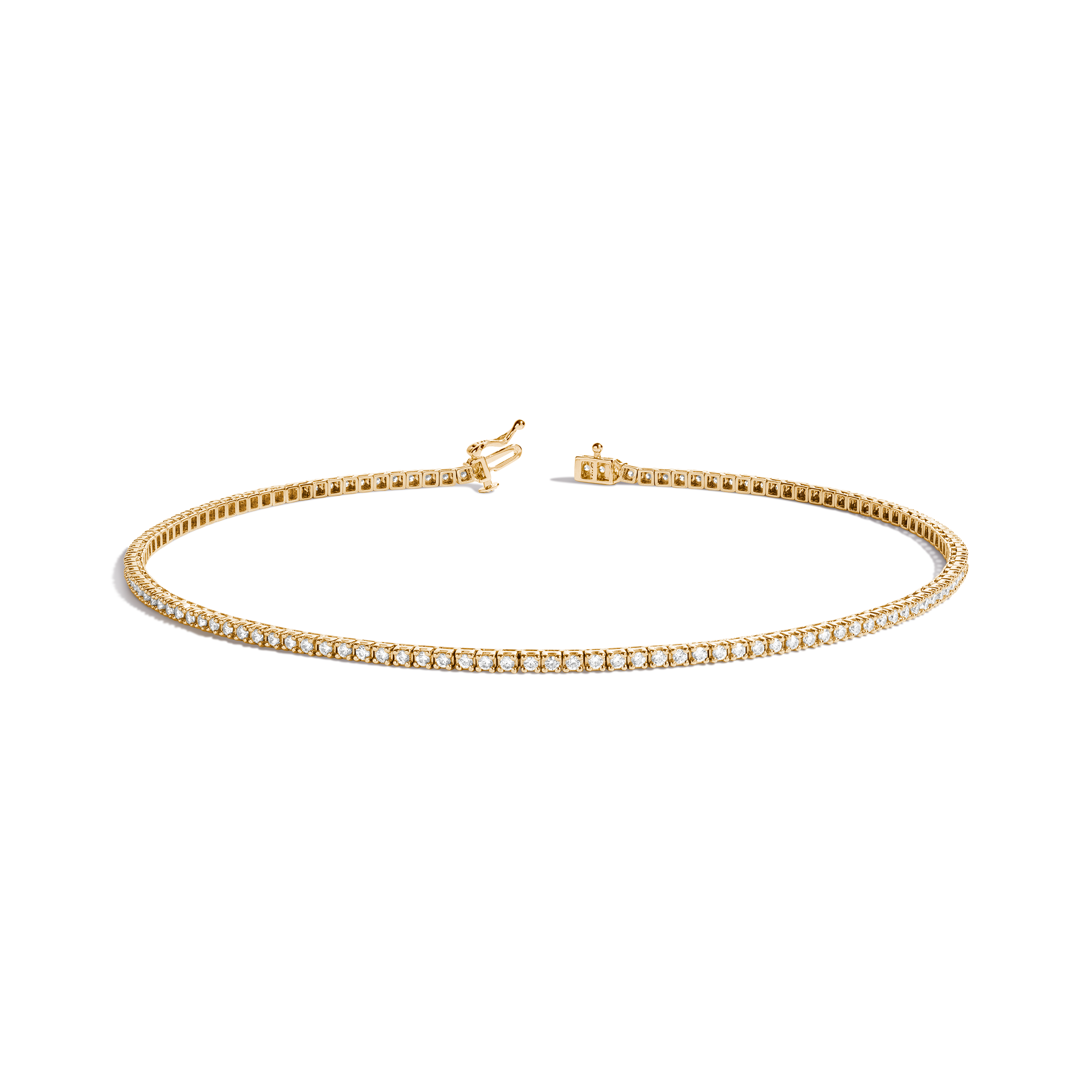 Classic Diamond Tennis Necklace