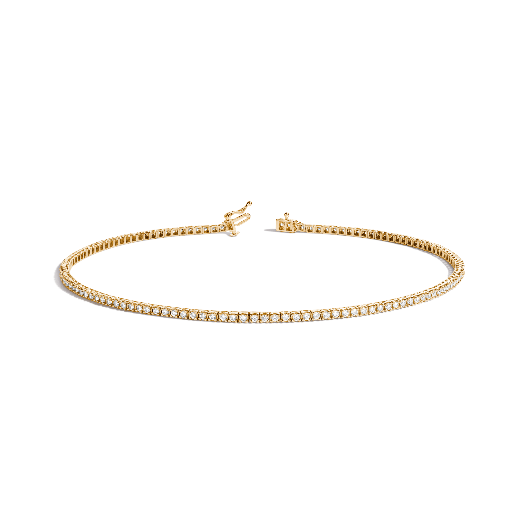 Classic Lab Grown Diamond Tennis Necklace