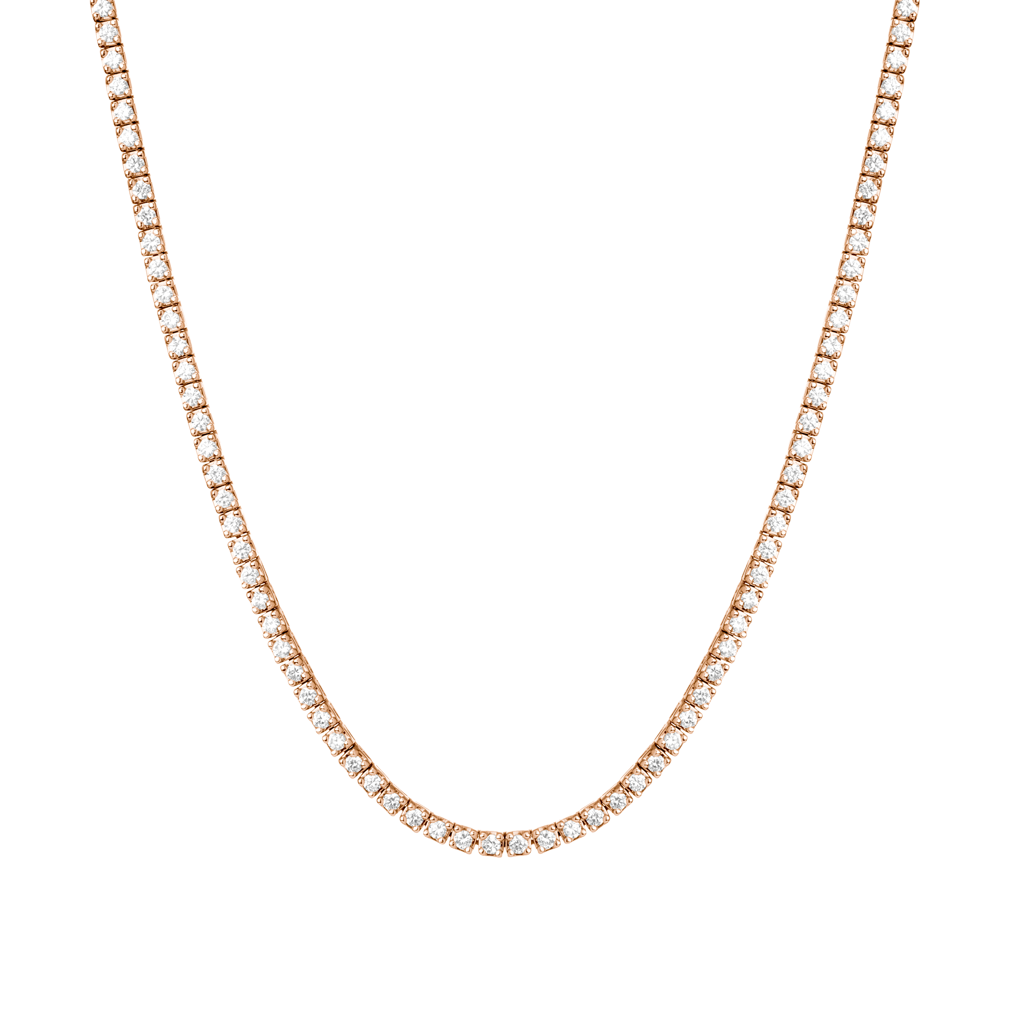 Classic Diamond Tennis Necklace