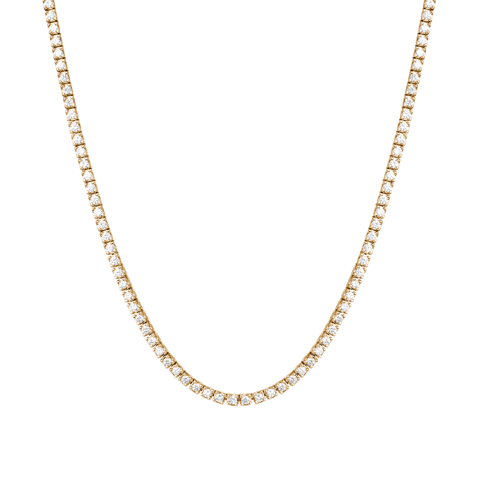 Classic Diamond Tennis Necklace