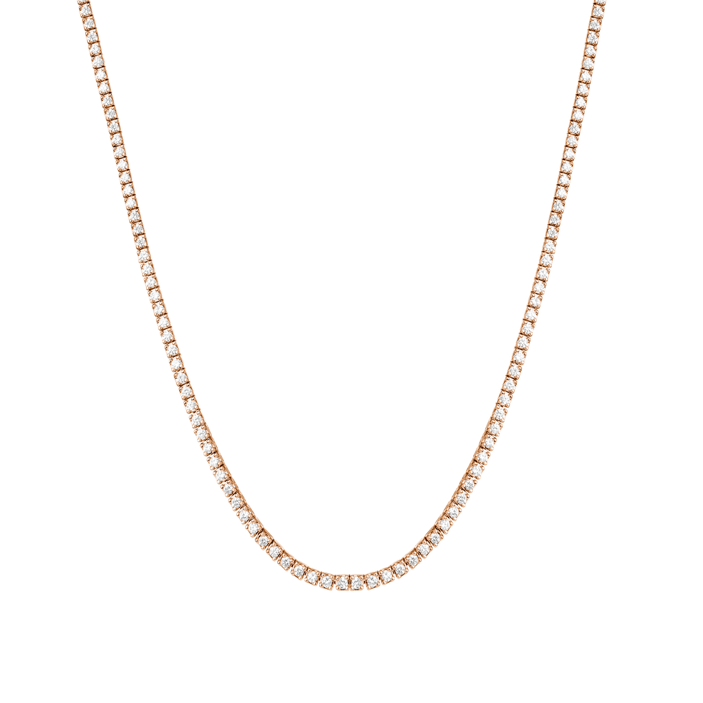Classic Diamond Tennis Necklace