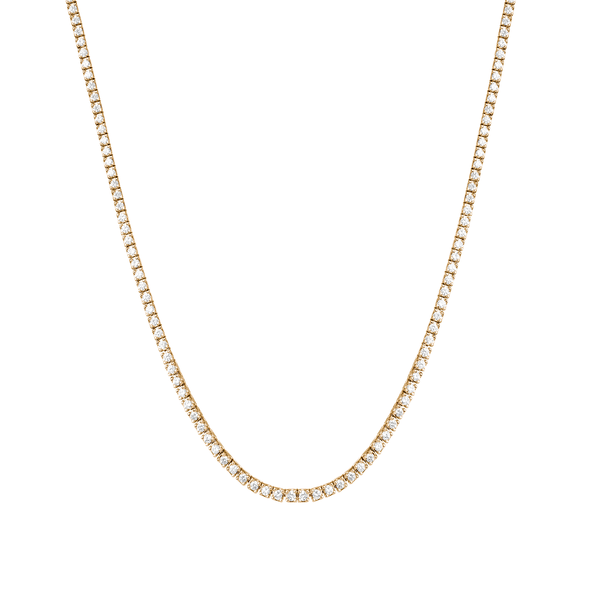 Classic Diamond Tennis Necklace