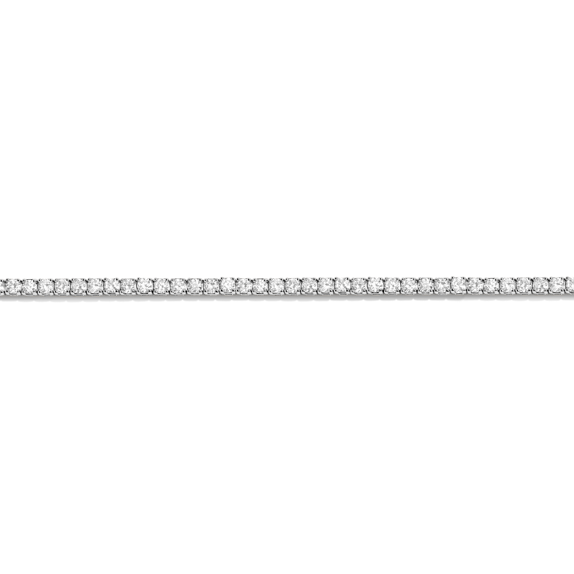Classic Lab Grown Diamond Tennis Necklace - 5ct (Large)