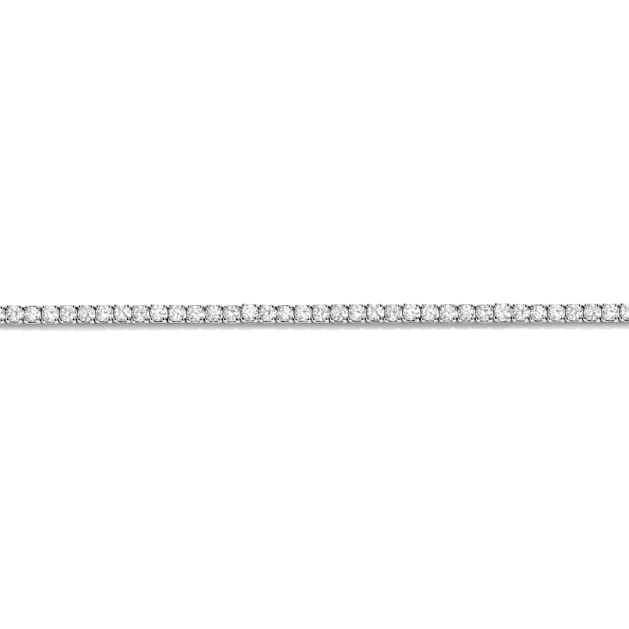 Classic Lab Grown Diamond Tennis Necklace