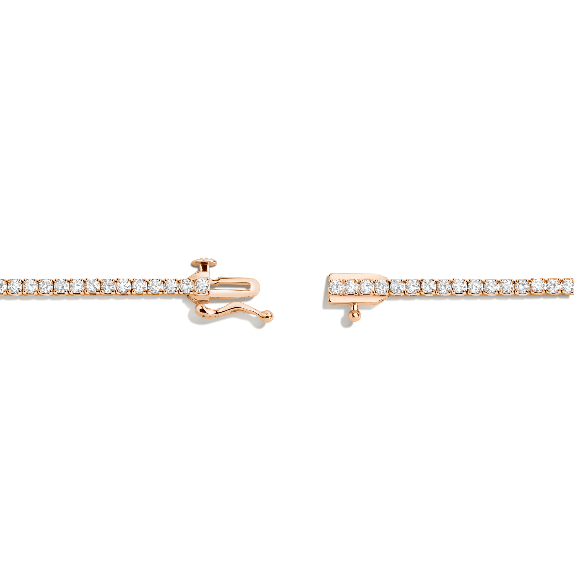 Classic Lab Grown Diamond Tennis Necklace - 5ct (Large)