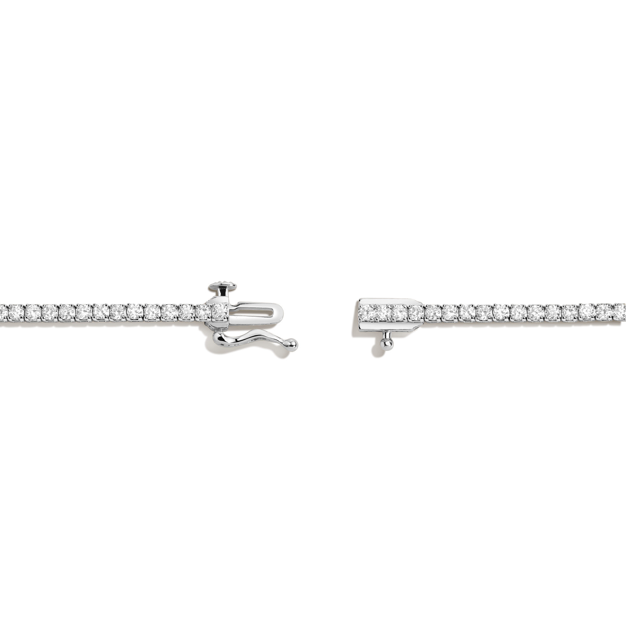 Classic Diamond Tennis Necklace - 5ct (Large)