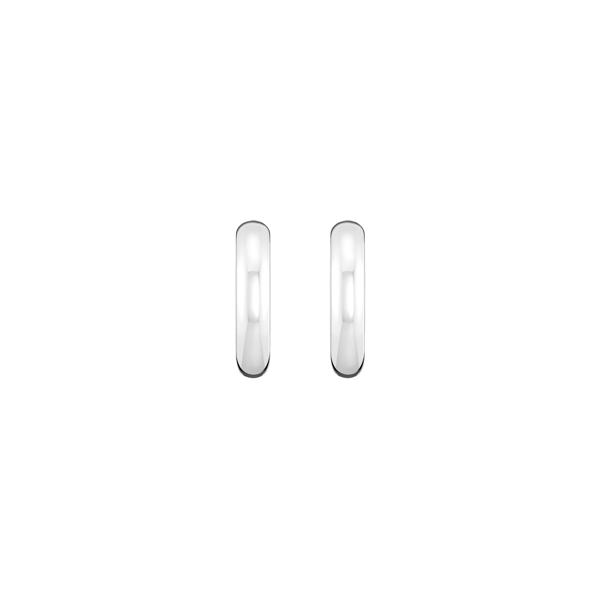 Medium Chunky Hinged Hoop Earrings