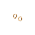 Small Chunky Hinged Hoop Earrings