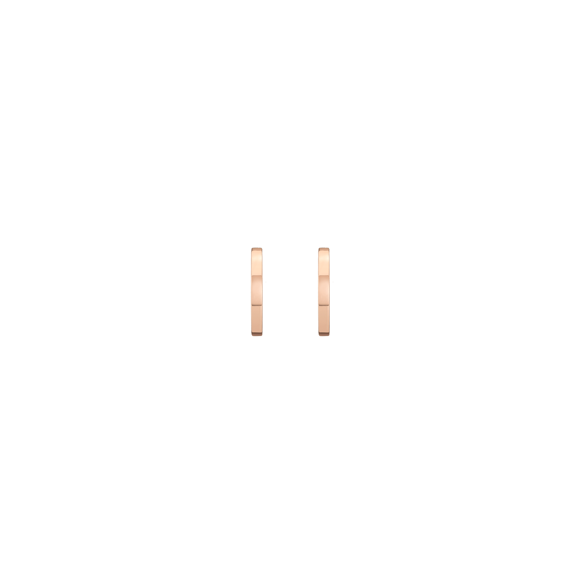 Gold Hinged Huggie Earrings