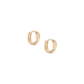 Crossover Huggie Earrings