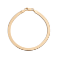 Gold Herringbone Chain Bracelet
