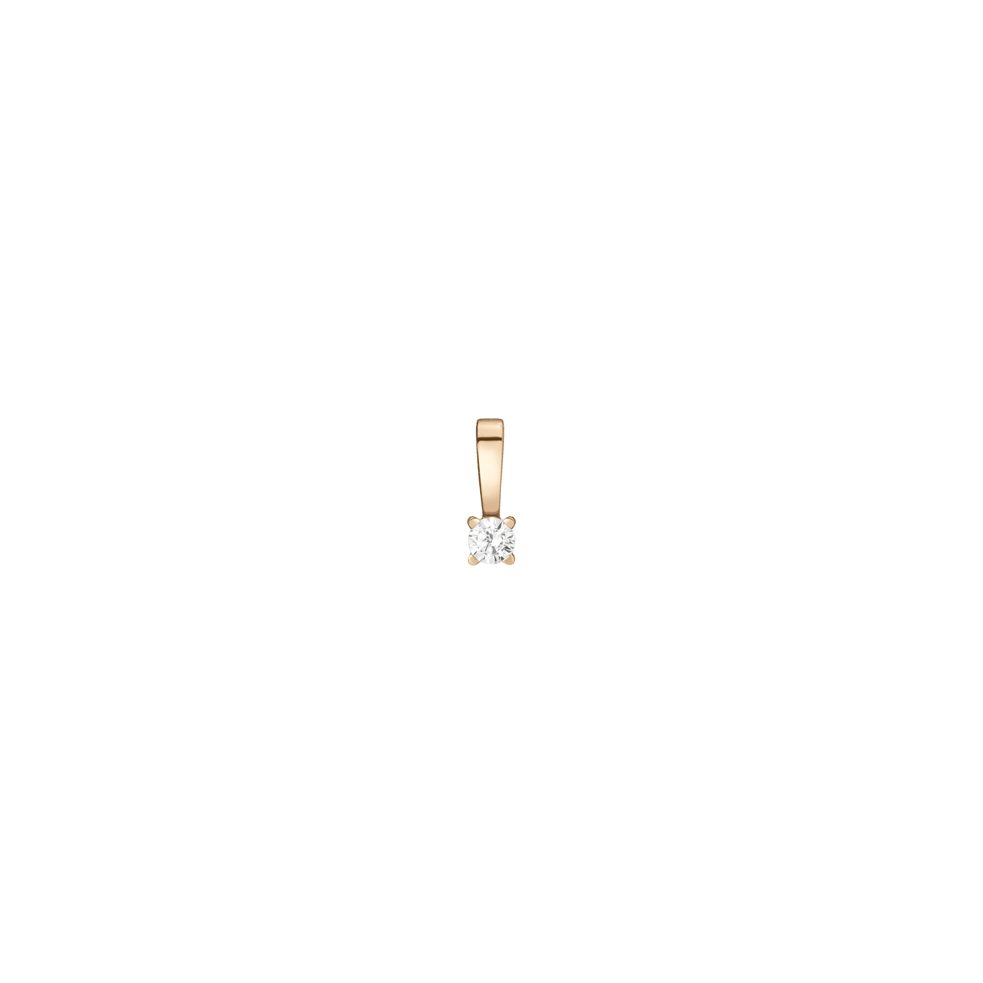 Lab Grown Diamond Solitaire Pendant