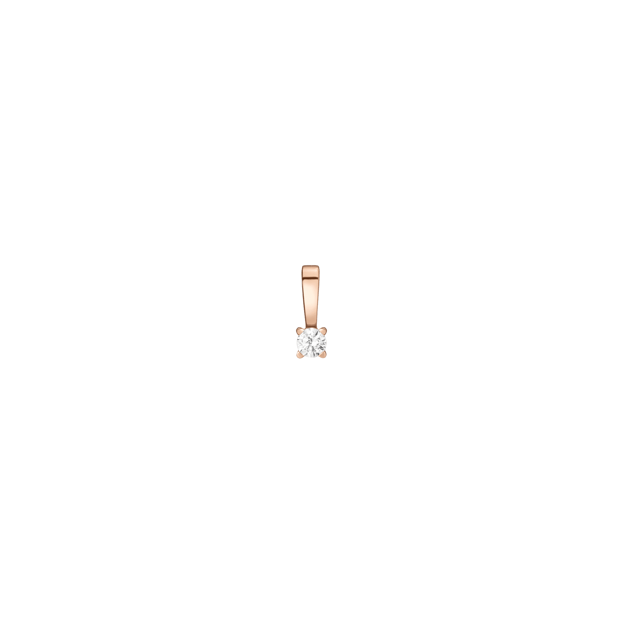 Lab Grown Diamond Solitaire Pendant
