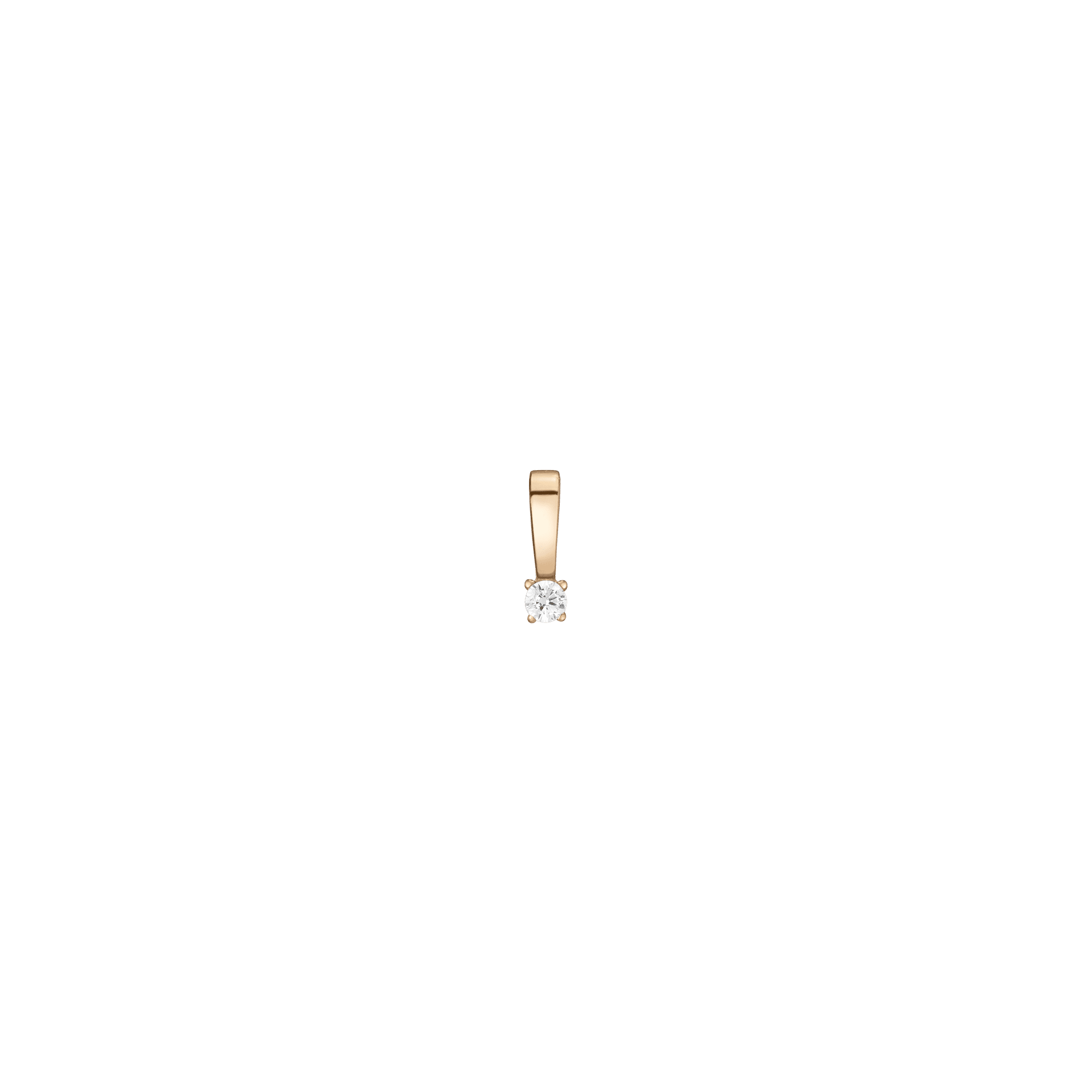 Lab Grown Diamond Solitaire Pendant