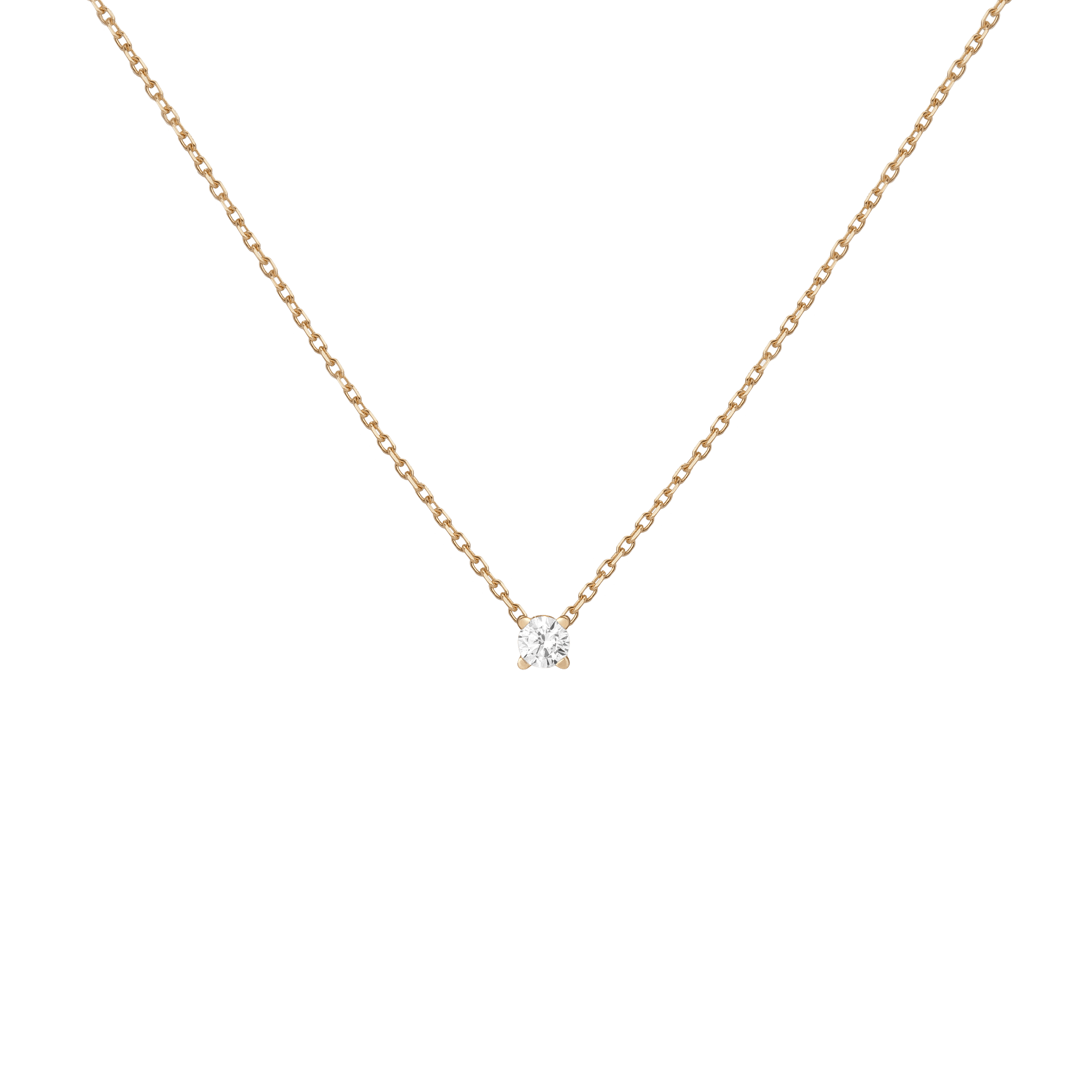 Lab Grown Diamond Solitaire Necklace