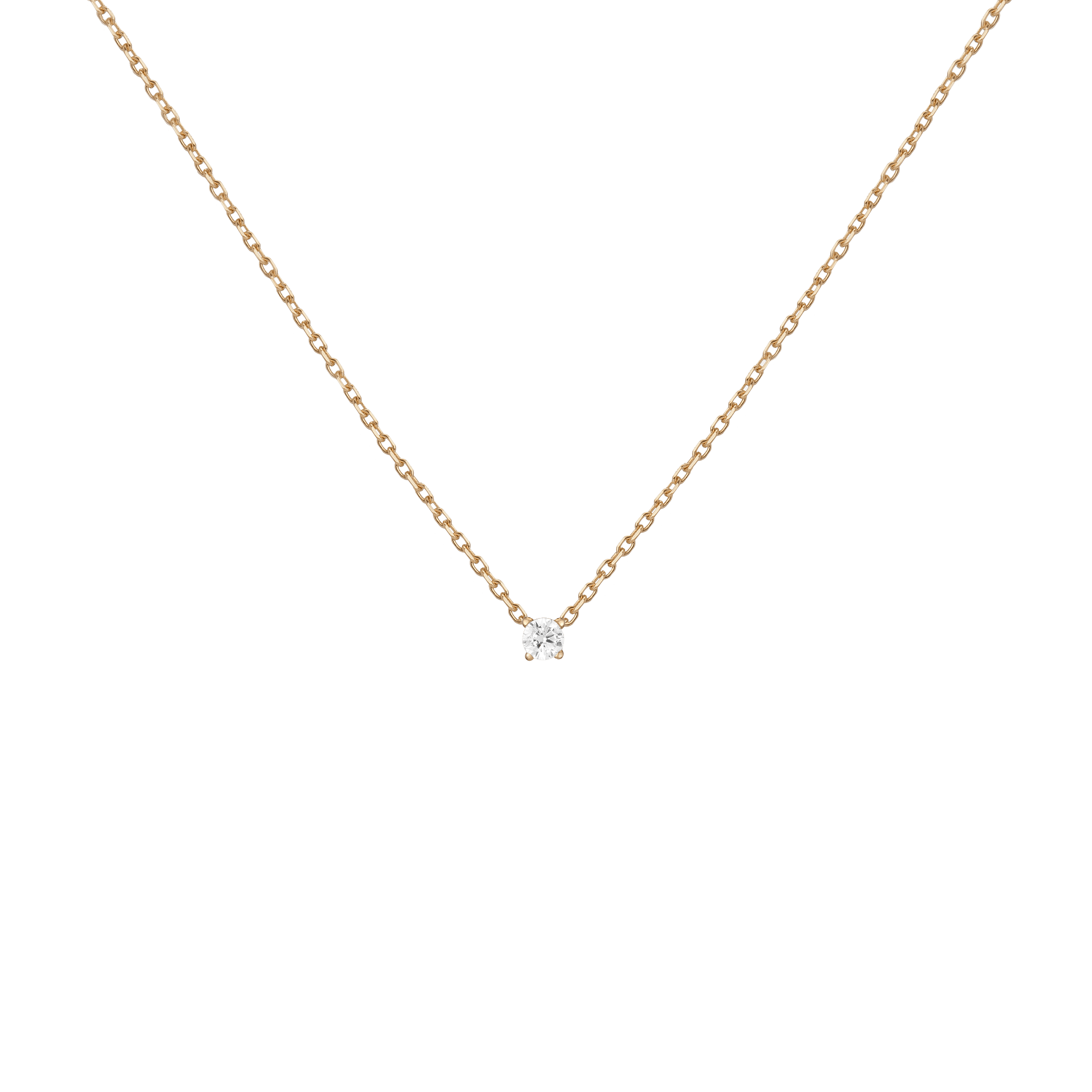 Lab Grown Diamond Solitaire Necklace