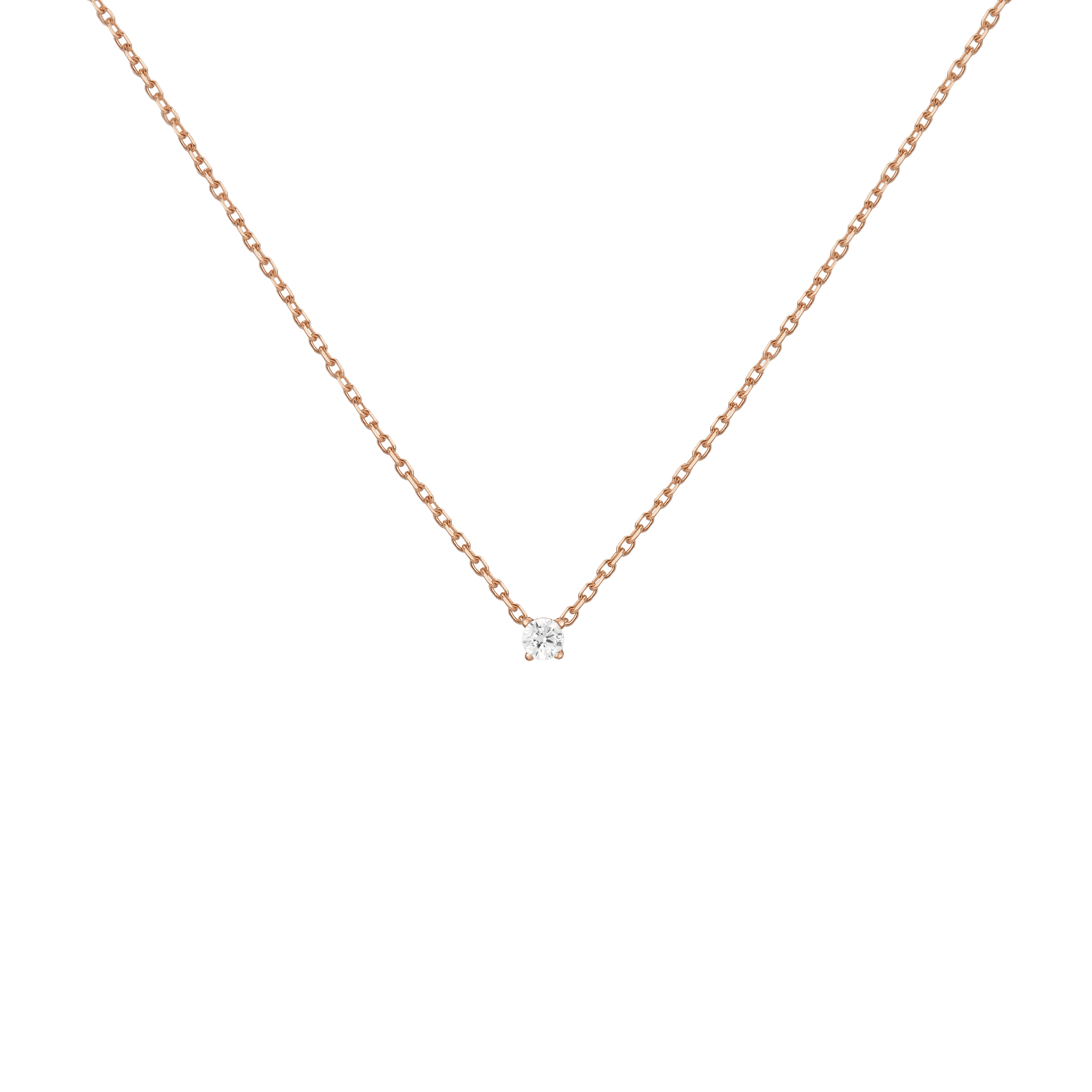 Lab Grown Diamond Solitaire Necklace