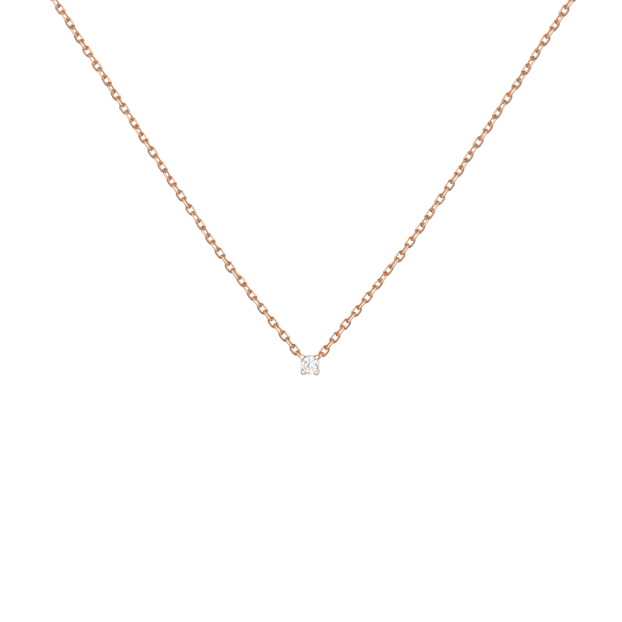 Lab Grown Diamond Solitaire Necklace