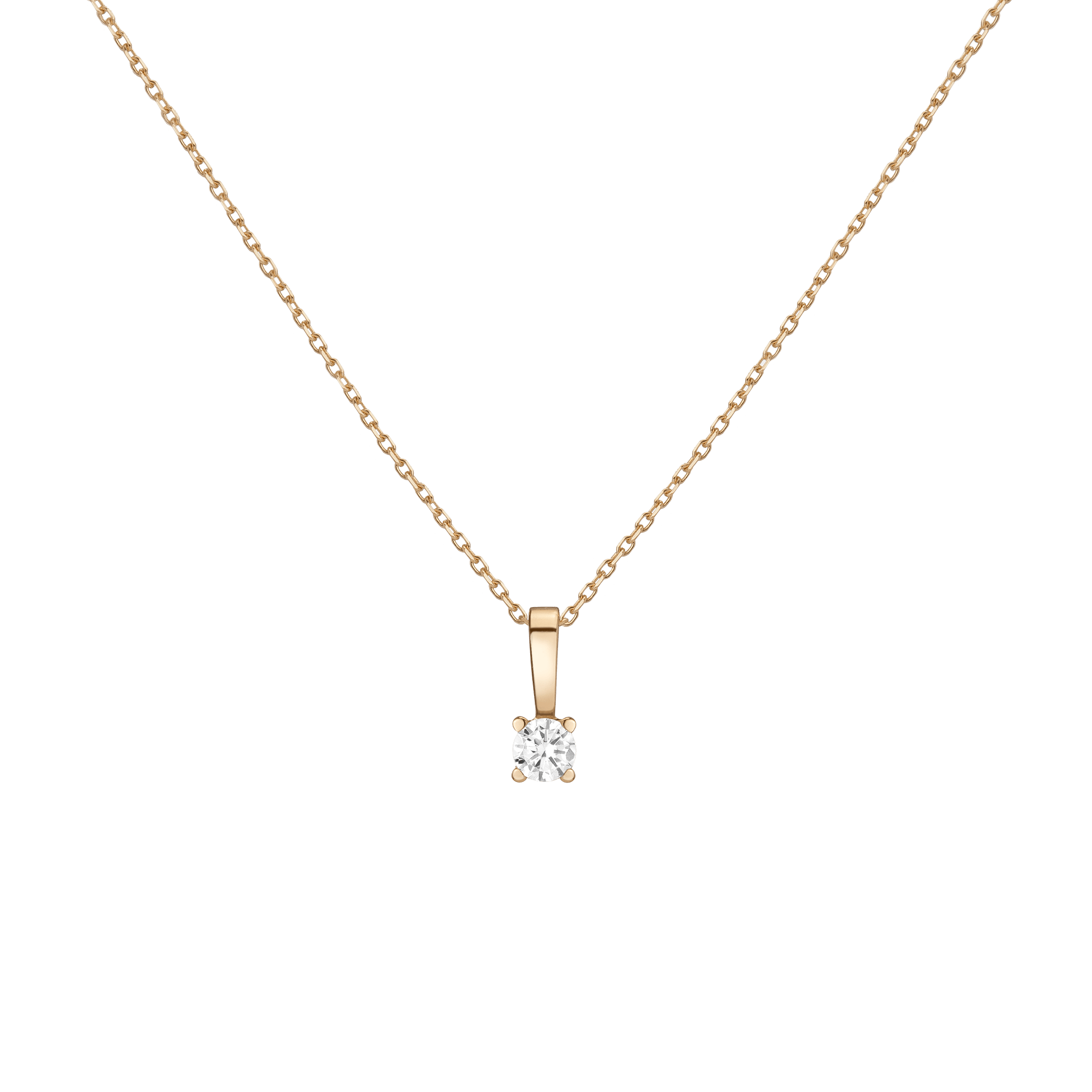 Lab Grown Diamond Solitaire Pendant