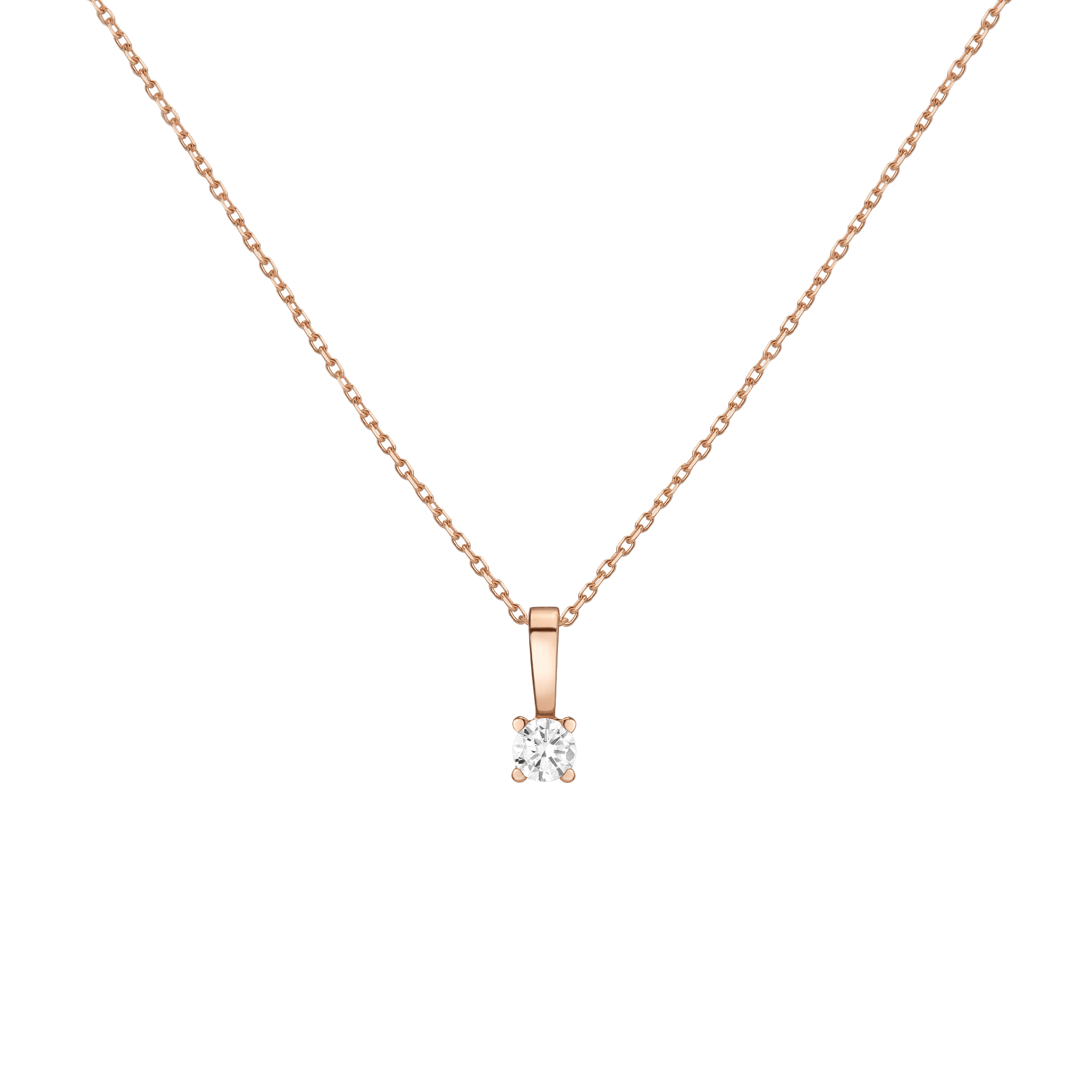 Lab Grown Diamond Solitaire Pendant