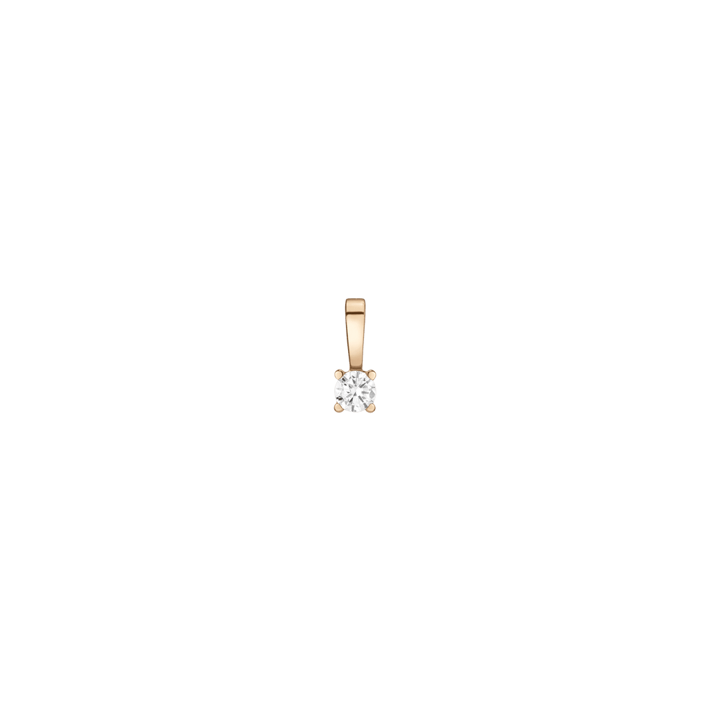 Lab Grown Diamond Solitaire Pendant