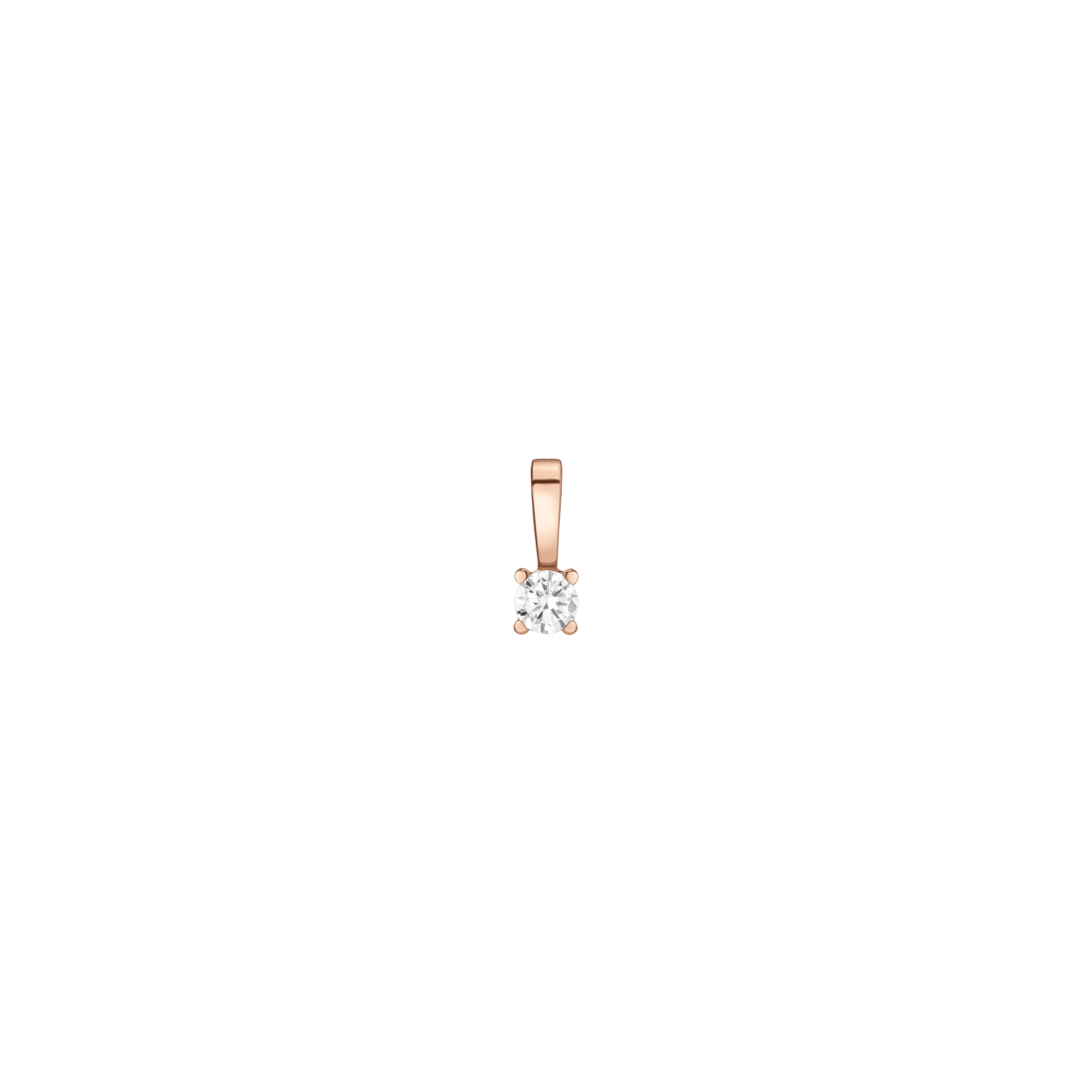 Lab Grown Diamond Solitaire Pendant