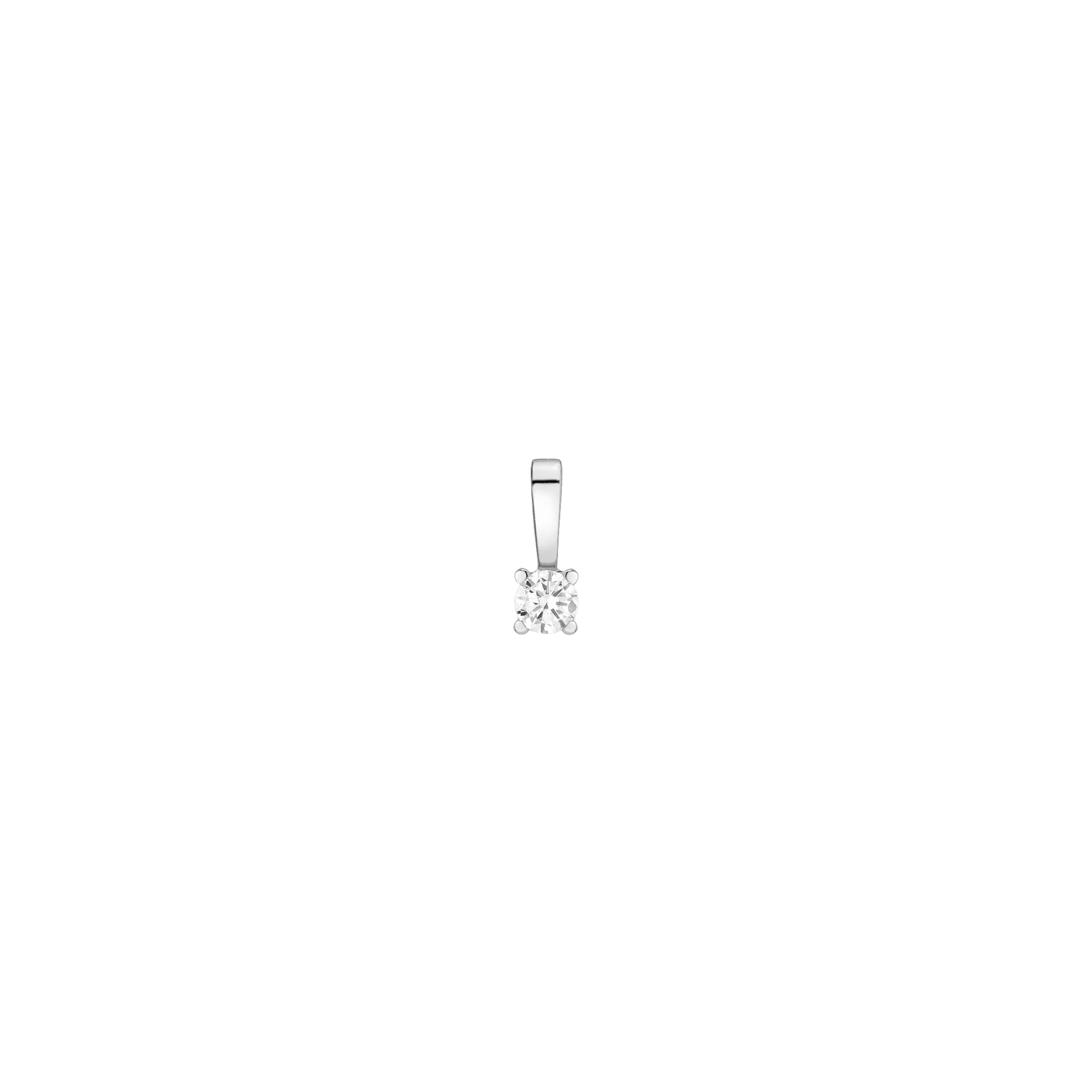 Lab Grown Diamond Solitaire Pendant